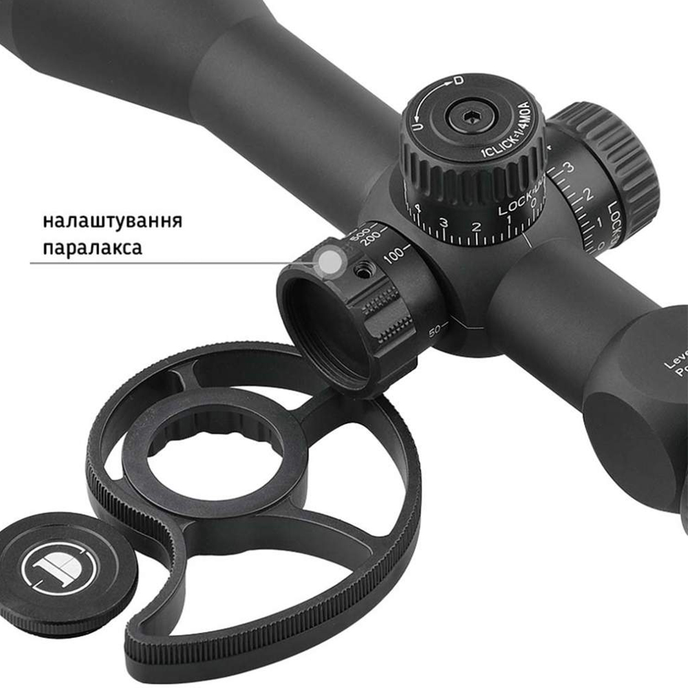 Приціл Discovery Optics VT-Z 4-16x42 SFIR 25mm підсвітка Фото 4